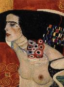 Gustav Klimt judith ii oil on canvas